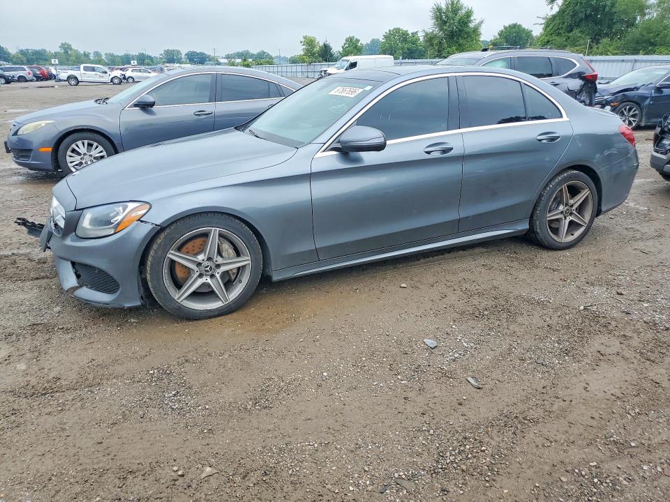 2017 Mercedes-benz C მანქანა იყიდება აუქციონზე, vin: 55SWF4KB5HU226335, აუქციონის ნომერი: 67667696