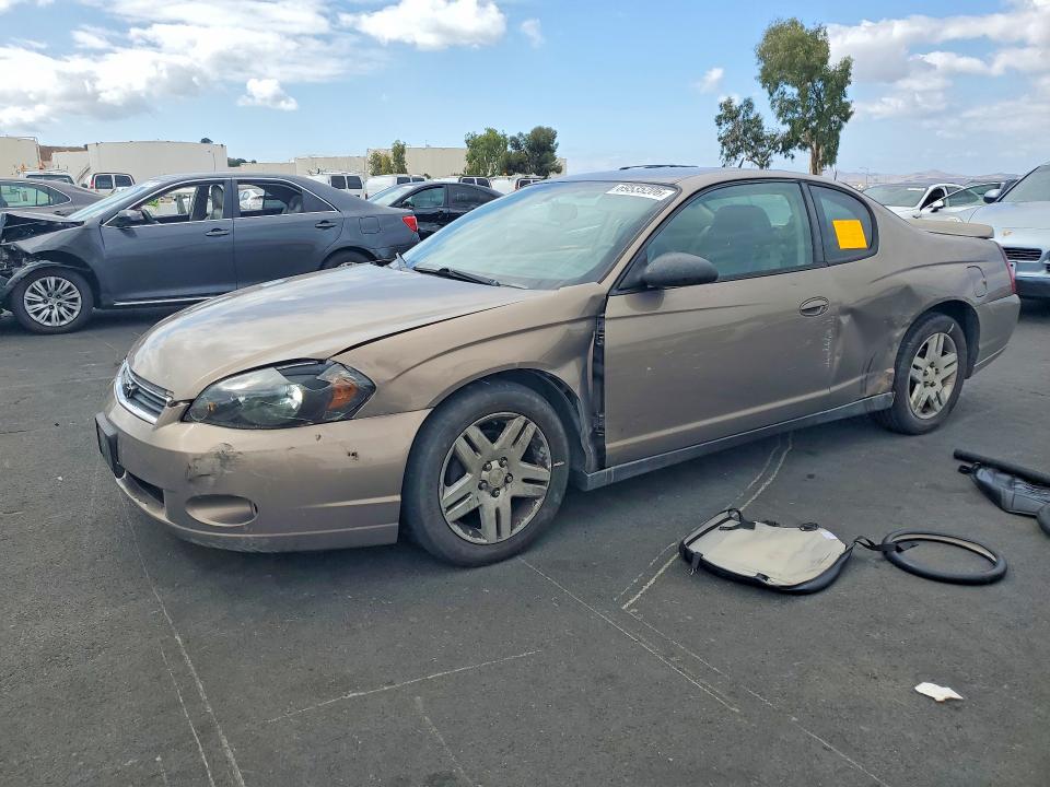 69535206 :رقم المزاد ، 2G1WK151169196940 vin ، 2006 Chevrolet Monte Carlo مزاد بيع