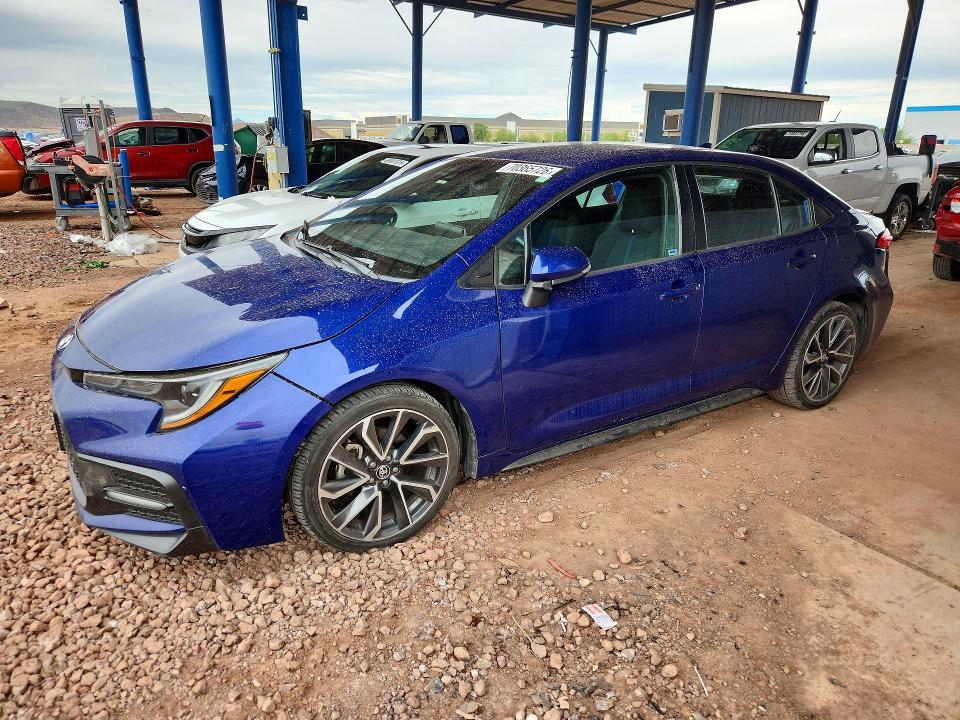 70365726 :رقم المزاد ، 5YFS4RCE4LP039077 vin ، 2020 Toyota Corolla مزاد بيع