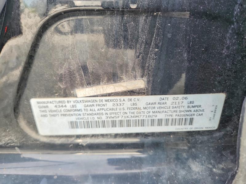 Продаж на аукціоні авто 2006 Volkswagen Jetta, vin: 3VWSF71K36M771829, номер лоту: 68066216