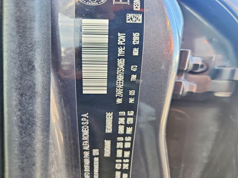 Aukcja sprzedaży 2017 Alfa Romeo Giulia, vin: ZARFAEEN9H7534065, numer aukcji: 66117186