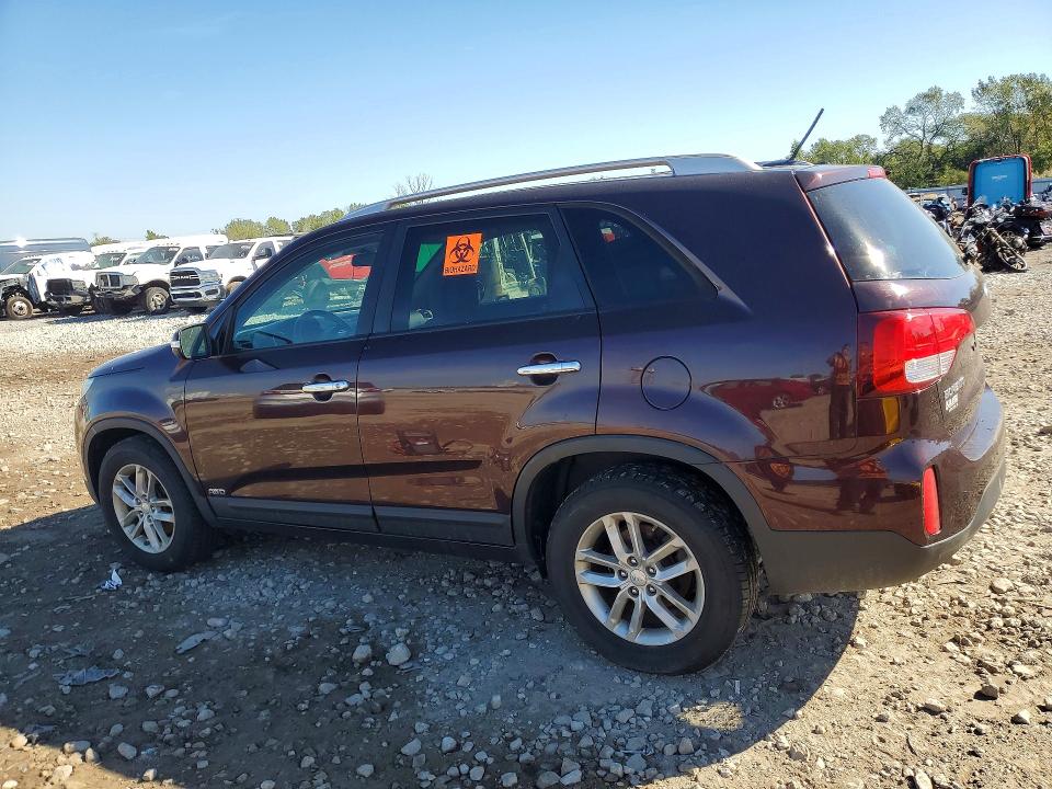 70700136 :رقم المزاد ، 5XYKTDA79FG605544 vin ، 2015 Kia Sorento مزاد بيع