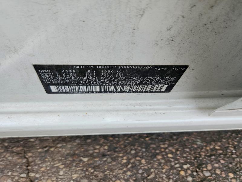 Aukcja sprzedaży 2019 Subaru Impreza, vin: 4S3GTAA67K3722971, numer aukcji: 69157896