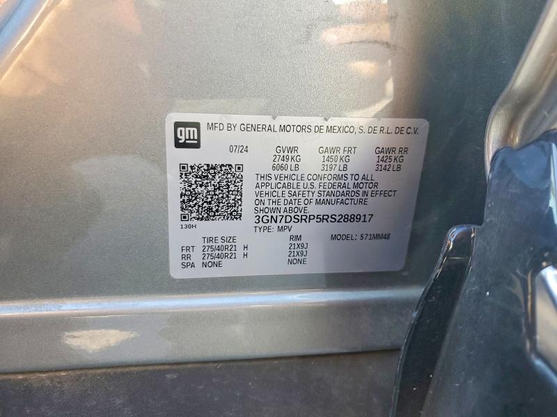 Aukcja sprzedaży 2024 Chevrolet Equinox, vin: 3GN7DSRP5RS288917, numer aukcji: 68823236