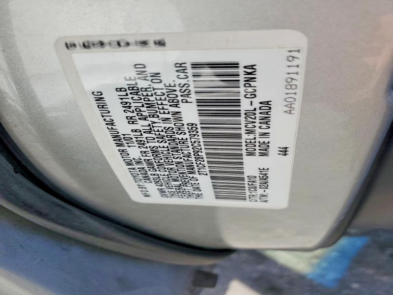Aukcja sprzedaży 2002 Toyota Camry Solara, vin: 2T1CF28P92C579359, numer aukcji: 70753686
