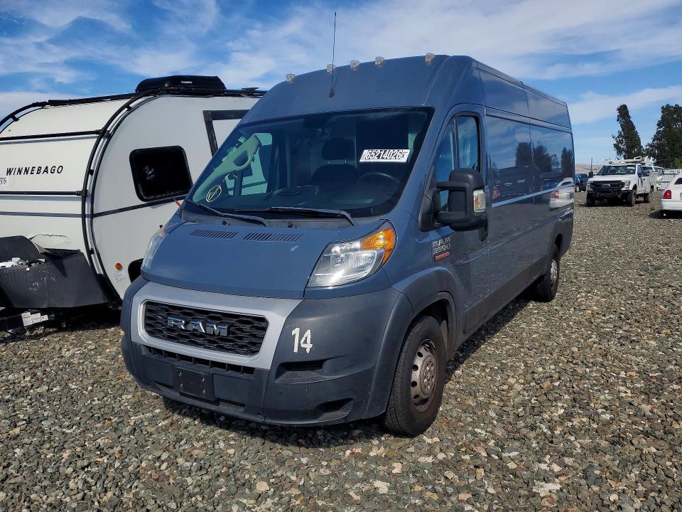 Продаж на аукціоні авто 2020 Ram Promaster 3500, vin: 3C6URVJG9LE144696, номер лоту: 65214026