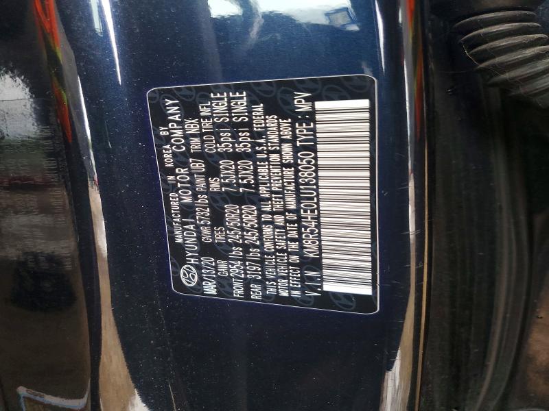 Aukcja sprzedaży 2020 Hyundai Palisade, vin: KM8R54HE0LU138050, numer aukcji: 68255476