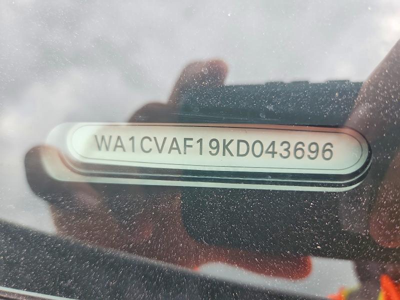 Продаж на аукціоні авто 2019 Audi Q8, vin: WA1CVAF19KD043696, номер лоту: 67355896