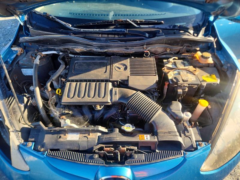 70189196 :رقم المزاد ، JM1DE1KY1C0138968 vin ، 2012 Mazda Mazda2 مزاد بيع