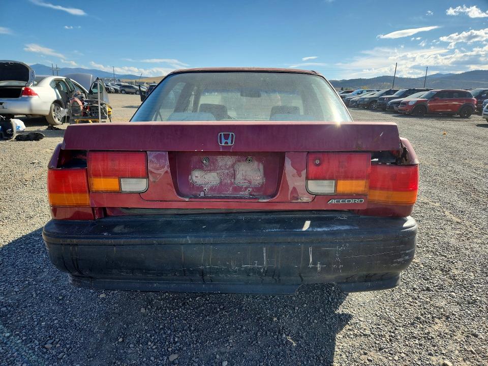 1992 Honda Accord მანქანა იყიდება აუქციონზე, vin: JHMCB7541NC041415, აუქციონის ნომერი: 65623886