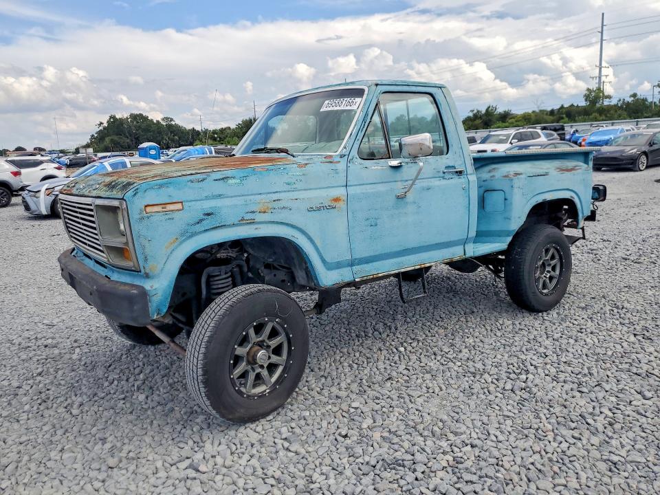 1981 Ford F150 მანქანა იყიდება აუქციონზე, vin: 1FTDF15E6BNA83367, აუქციონის ნომერი: 69588166
