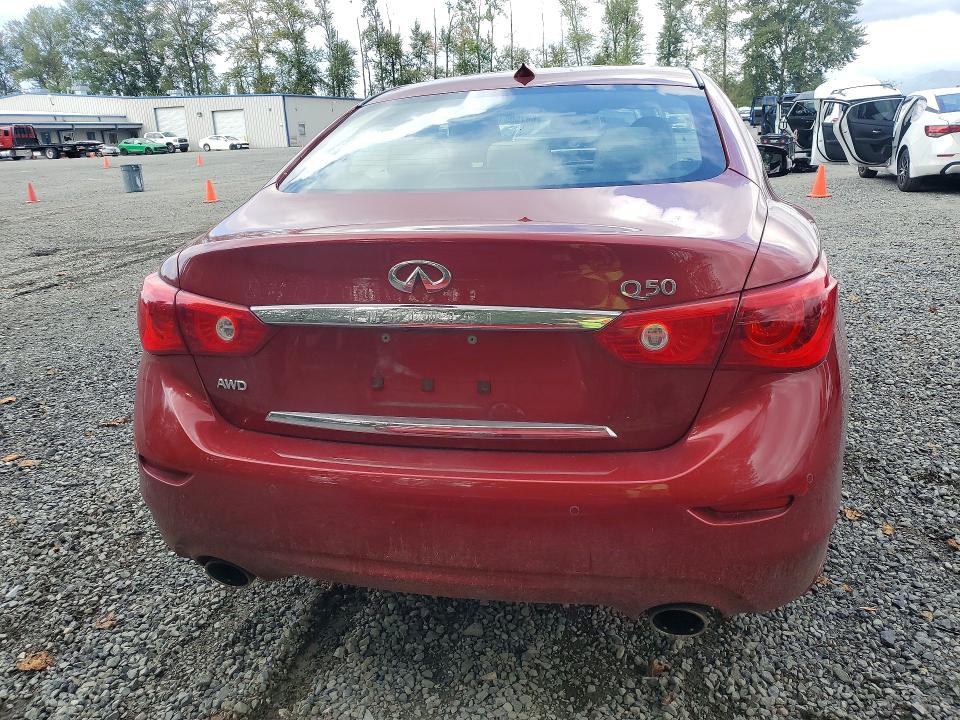 68750316 :رقم المزاد ، JN1BV7AR6FM402268         vin ، 2015 Infiniti Q50 مزاد بيع
