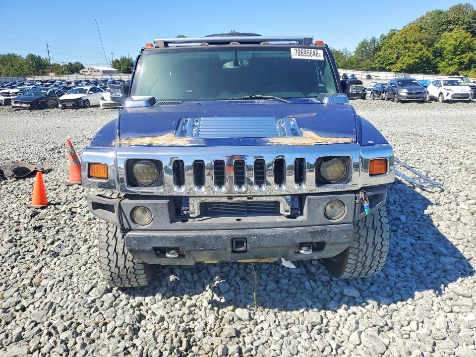 2007 Hummer H2 მანქანა იყიდება აუქციონზე, vin: 5GRGN23U37H100579, აუქციონის ნომერი: 70695646
