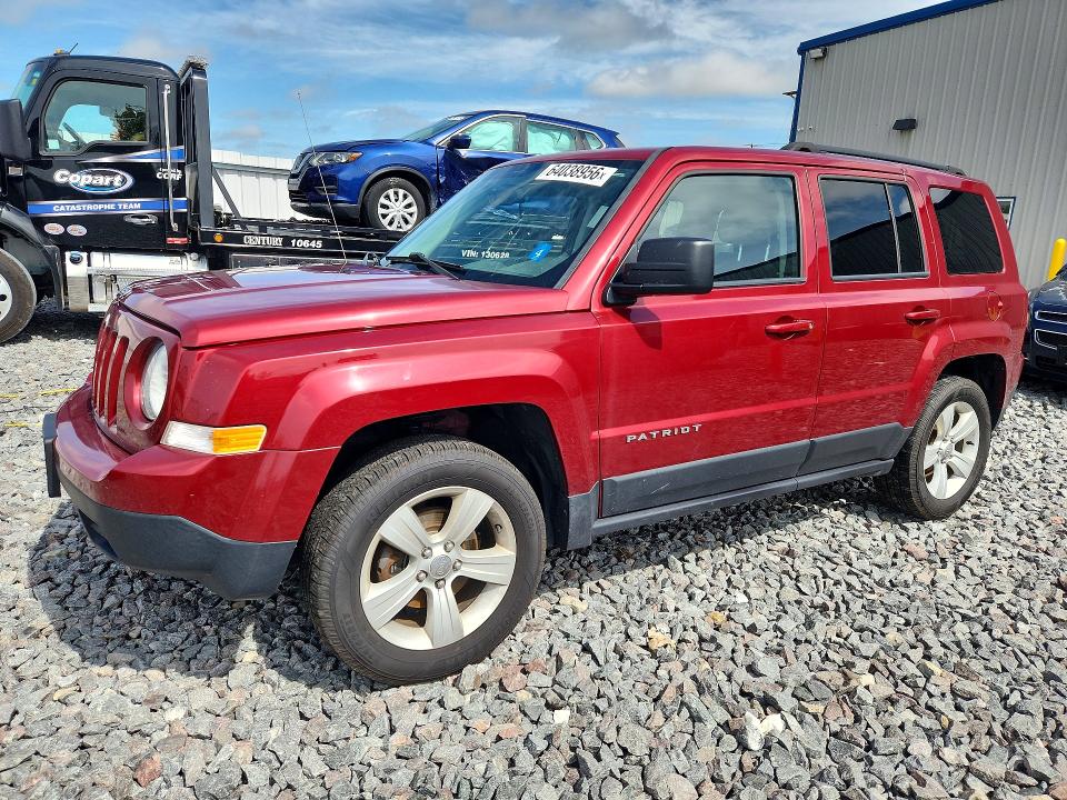 2017 Jeep Patriot მანქანა იყიდება აუქციონზე, vin: 1C4NJRFB5HD174196, აუქციონის ნომერი: 64038956