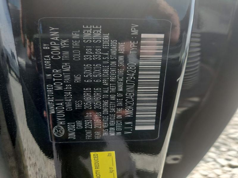 Продаж на аукціоні авто 2022 Hyundai Kona, vin: KM8K2CABXNU794280, номер лоту: 68255796