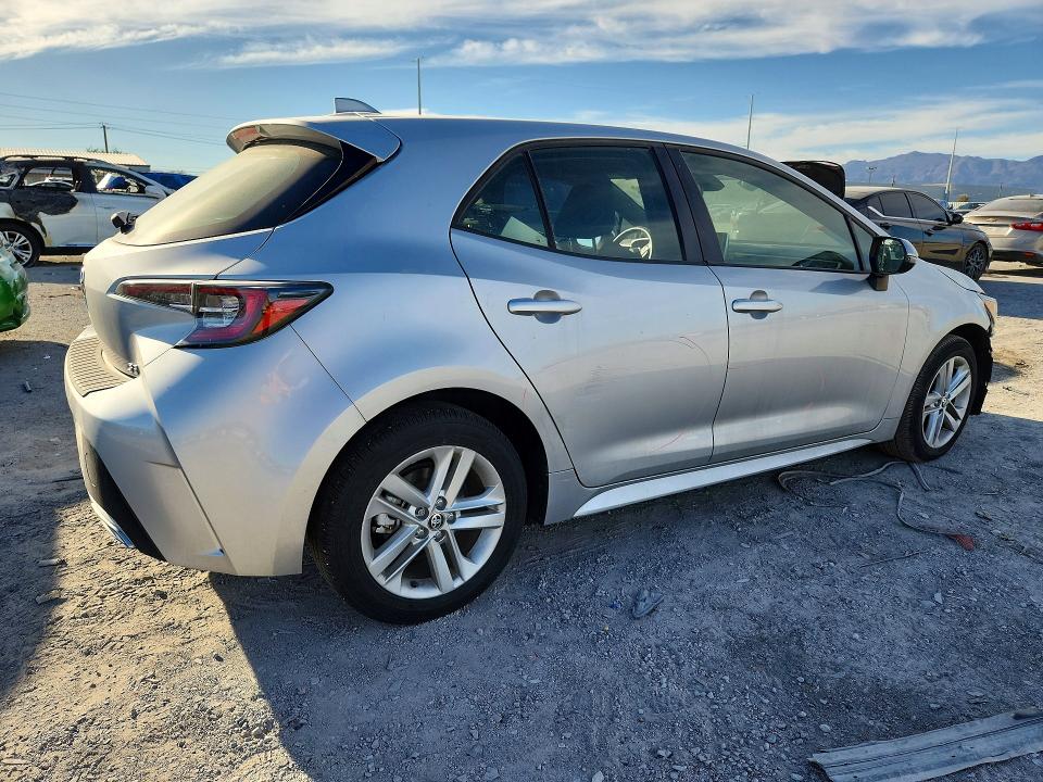 70132406 :رقم المزاد ، JTNK4RBE5K3005508 vin ، 2019 Toyota Corolla Hatchback مزاد بيع