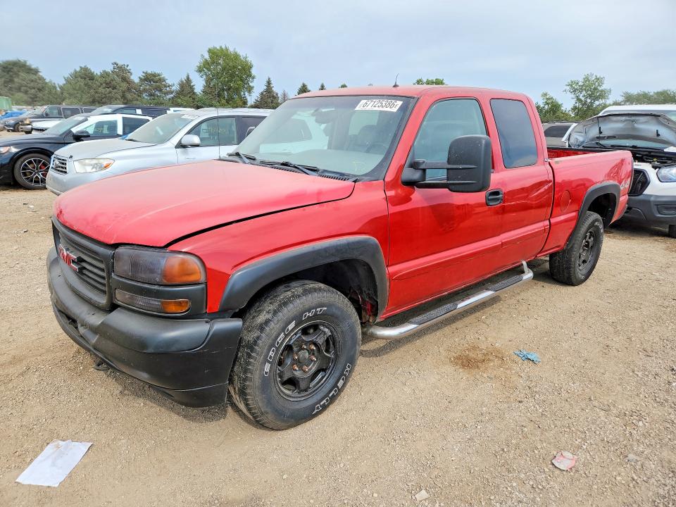 67125386 :رقم المزاد ، 2GTEK19T311330918 vin ، 2001 Gmc New Sierra مزاد بيع
