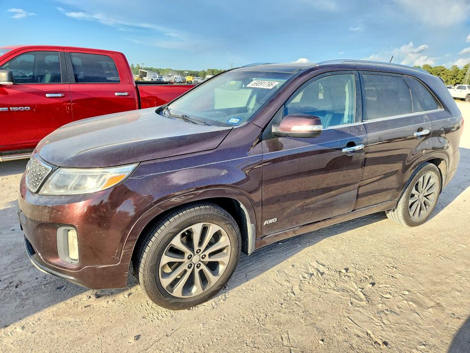 2014 Kia Sorento მანქანა იყიდება აუქციონზე, vin: 5XYKWDA71EG529405        , აუქციონის ნომერი: 69091796