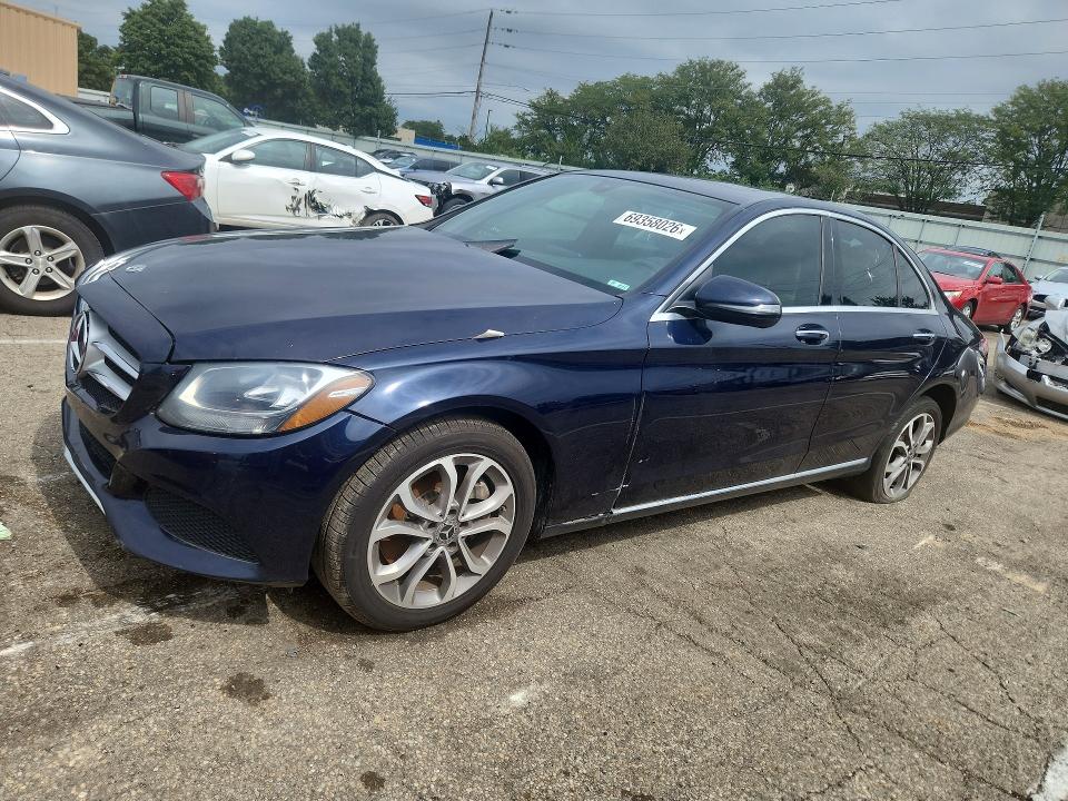 Aukcja sprzedaży 2018 Mercedes-benz C, vin: 55SWF4KBXJU238776, numer aukcji: 69358026