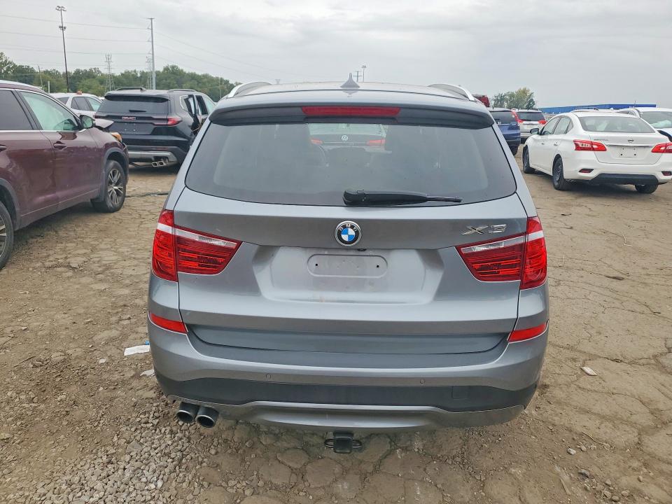 2017 Bmw X3 მანქანა იყიდება აუქციონზე, vin: 5UXWX9C59H0D97500, აუქციონის ნომერი: 70797426