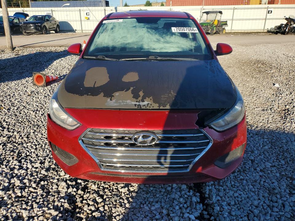 70507066 :رقم المزاد ، 3KPC24A61LE112965 vin ، 2020 Hyundai Accent مزاد بيع