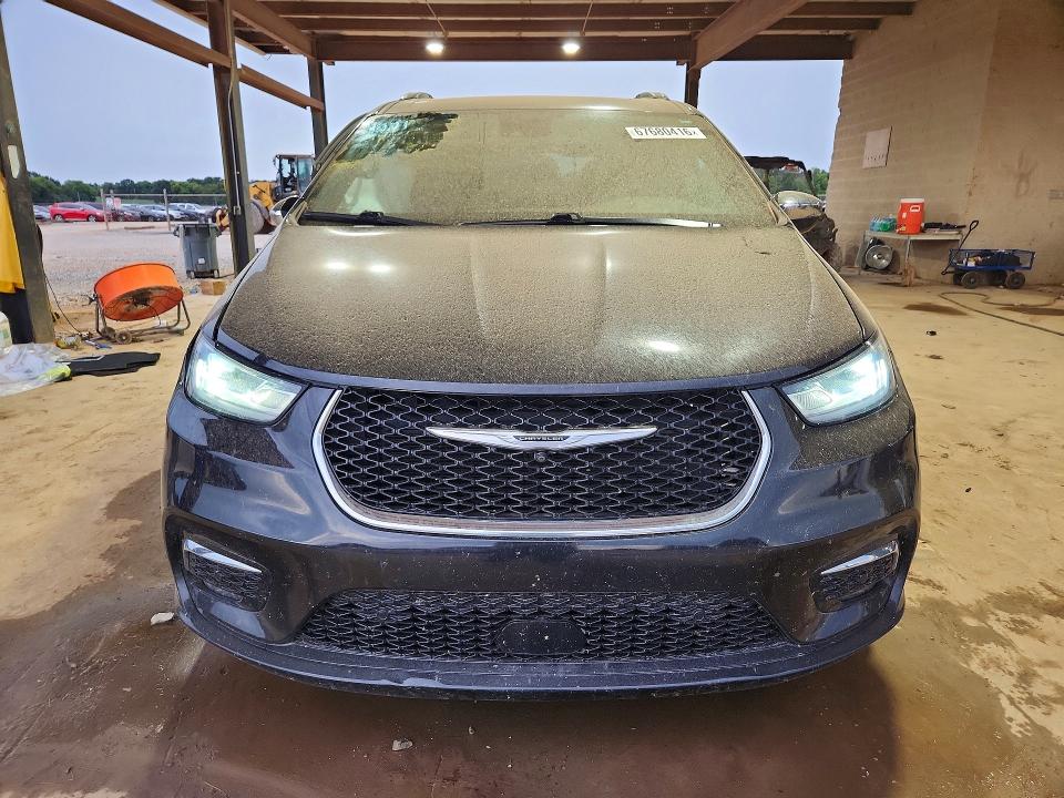 67680416 :رقم المزاد ، 2C4RC3GGXMR595163 vin ، 2021 Chrysler Pacifica مزاد بيع