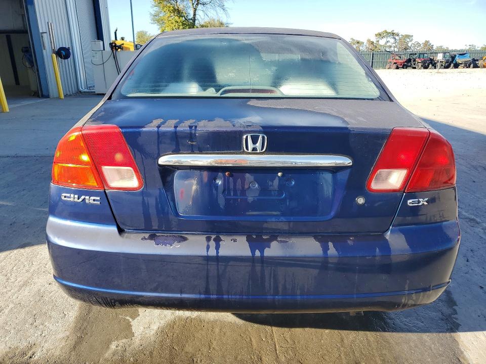 70545456 :رقم المزاد ، 1HGES25842L060618 vin ، 2002 Honda Civic مزاد بيع