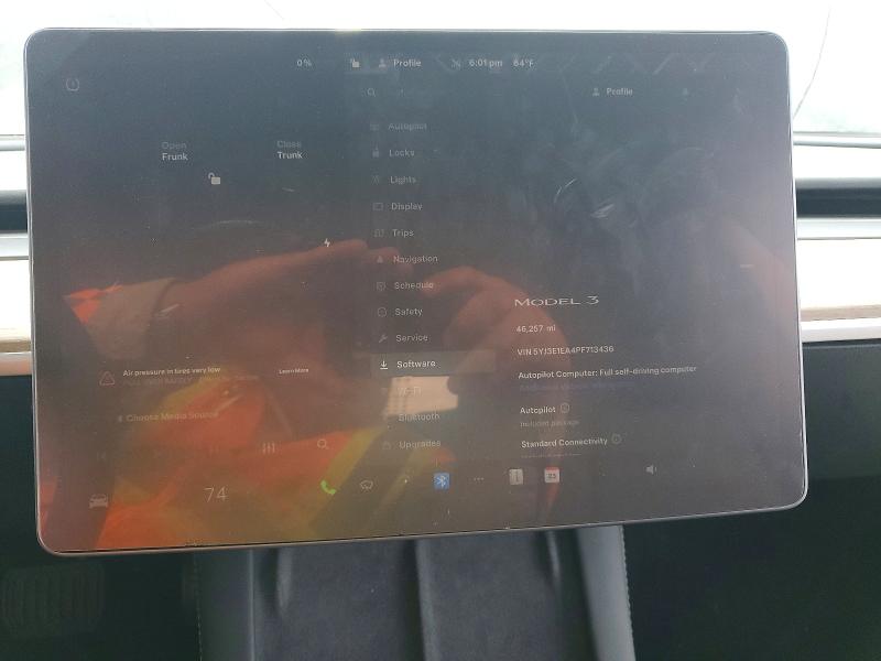 Aukcja sprzedaży 2023 Tesla Model 3, vin: 5YJ3E1EA4PF713436, numer aukcji: 67306426