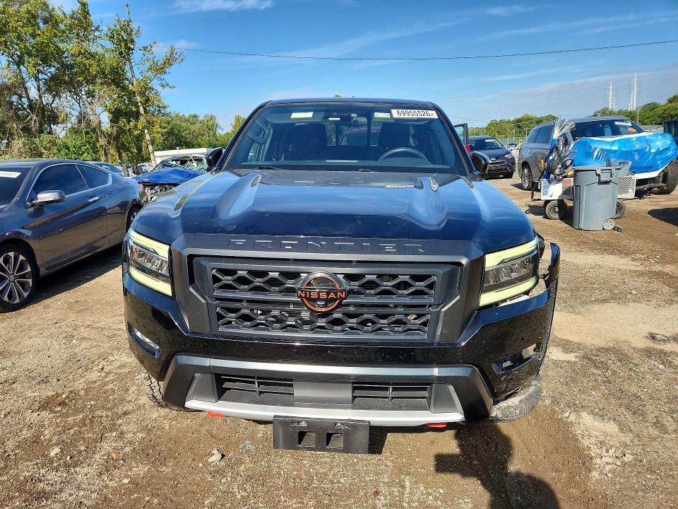 2022 Nissan Frontier მანქანა იყიდება აუქციონზე, vin: 1N6ED1EK0NN647693, აუქციონის ნომერი: 69955526