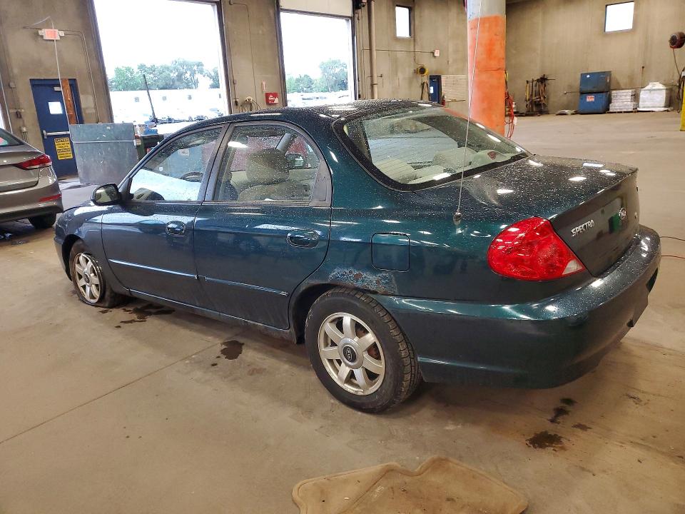 69011586 :رقم المزاد ، KNAFB121425156903 vin ، 2002 Kia Spectra مزاد بيع