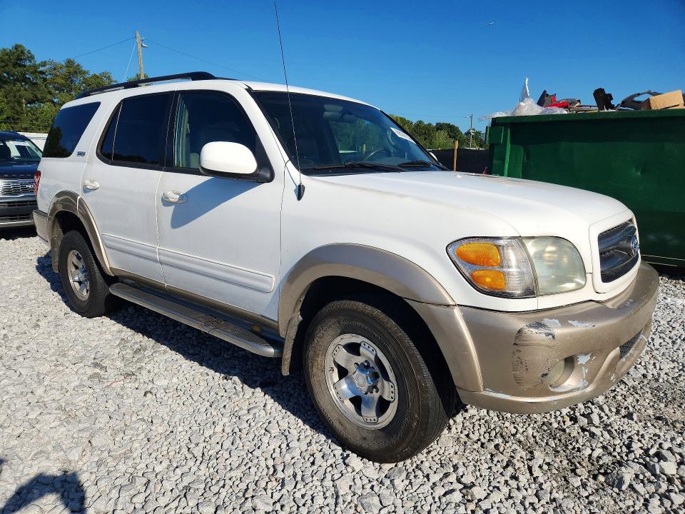 2003 Toyota Sequoia მანქანა იყიდება აუქციონზე, vin: 5TDZT34AX3S166174, აუქციონის ნომერი: 68833536