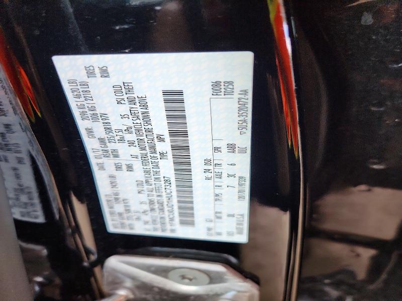 Aukcja sprzedaży 2017 Ford Escape, vin: 1FMCU0JD1HUC73287, numer aukcji: 69493416