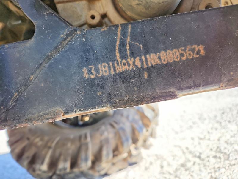 69577916 :رقم المزاد ، 3JB1WAX41NK000562 vin ، 2022 Can-am Maverick Sport مزاد بيع