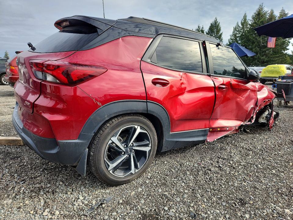 Aukcja sprzedaży 2021 Chevrolet Trailblazer, vin: KL79MUSL9MB140985, numer aukcji: 69442026