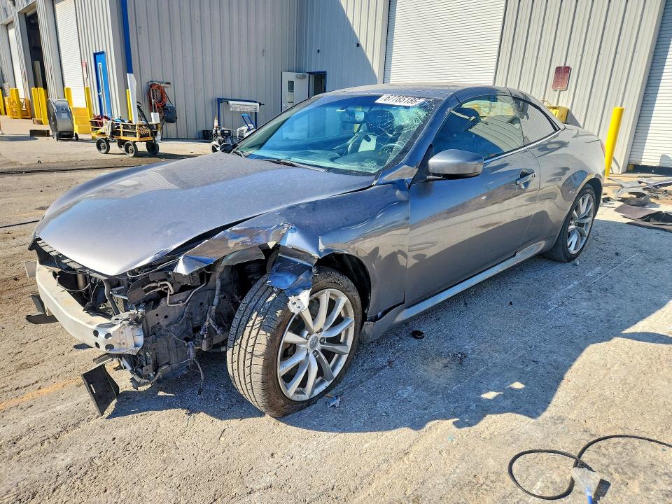 67785186 :رقم المزاد ، JN1CV6FEXBM951731 vin ، 2011 Infiniti G37 Convertible مزاد بيع