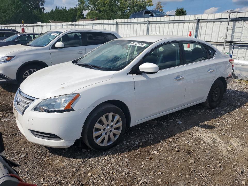 2015 Nissan Sentra მანქანა იყიდება აუქციონზე, vin: 3N1AB7AP9FL665660, აუქციონის ნომერი: 67727536