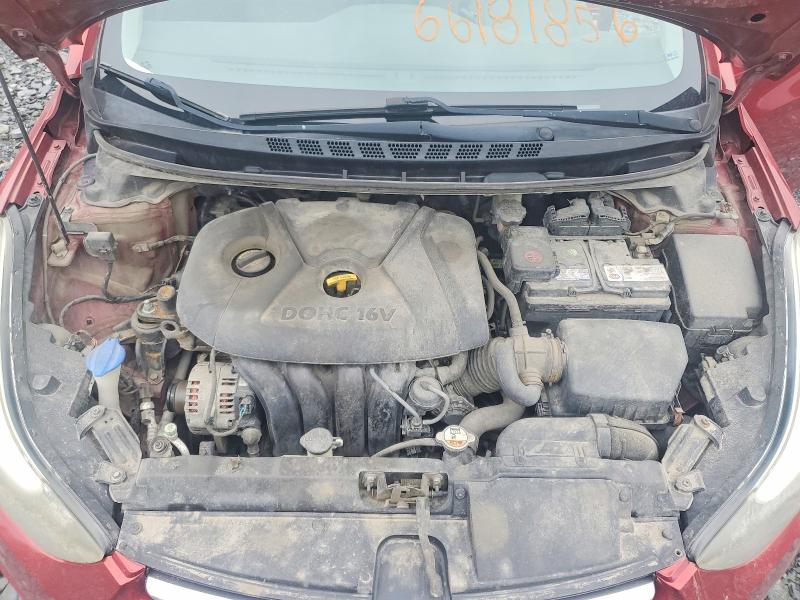 66181856 :رقم المزاد ، 5NPDH4AE8EH468208 vin ، 2014 Hyundai Elantra مزاد بيع