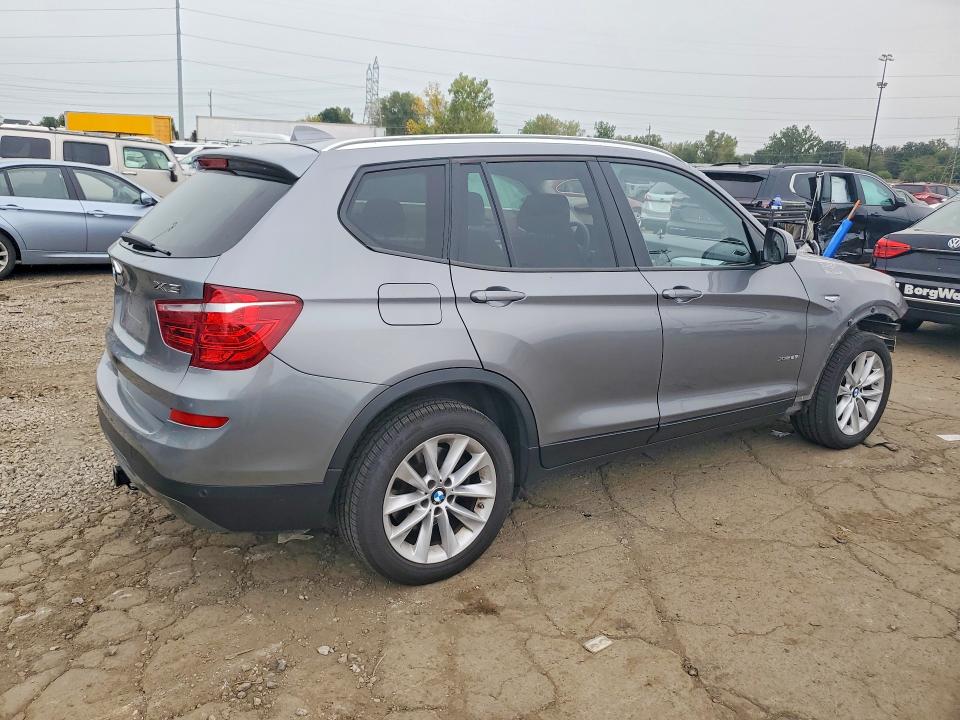 2017 Bmw X3 მანქანა იყიდება აუქციონზე, vin: 5UXWX9C59H0D97500, აუქციონის ნომერი: 70797426