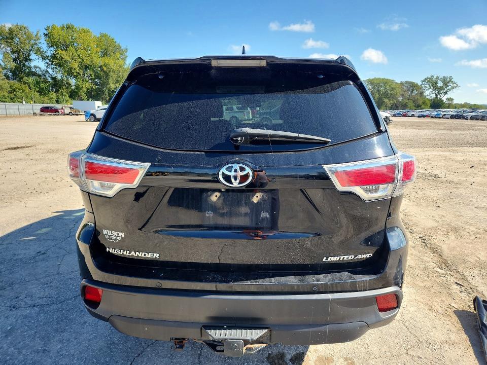 Продажа на аукционе авто 2016 Toyota Highlander, vin: 5TDDKRFH4GS305361, номер лота: 68665726