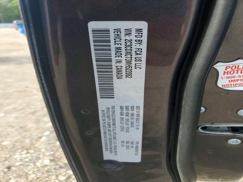 2021 Dodge Charger მანქანა იყიდება აუქციონზე, vin: 2C3CDXCT3MH522062, აუქციონის ნომერი: 67224926