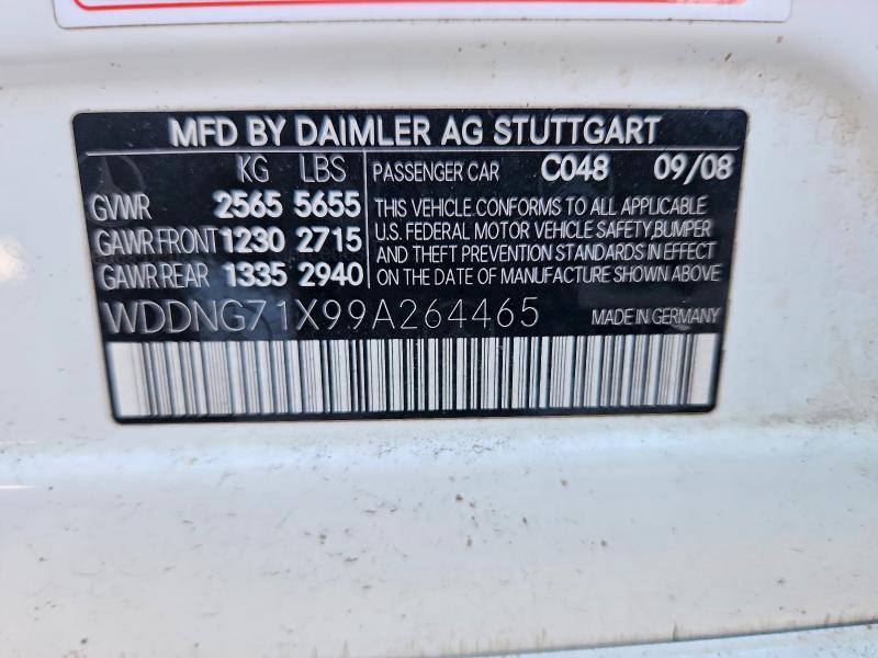 Aukcja sprzedaży 2009 Mercedes-benz S, vin: WDDNG71X99A264465, numer aukcji: 67452036