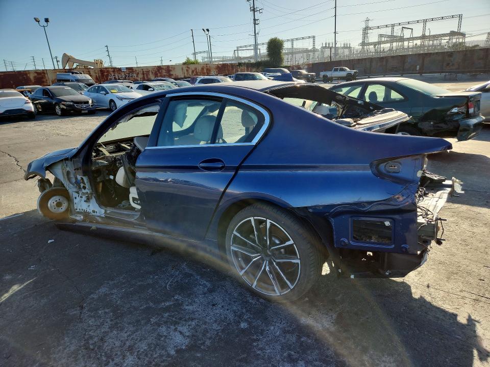 2022 Bmw 530 მანქანა იყიდება აუქციონზე, vin: WBA53BH08NWX44802, აუქციონის ნომერი: 70832646