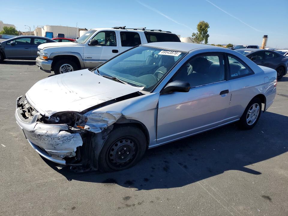 2001 Honda Civic მანქანა იყიდება აუქციონზე, vin: 1HGEM225X1L120324, აუქციონის ნომერი: 69543876