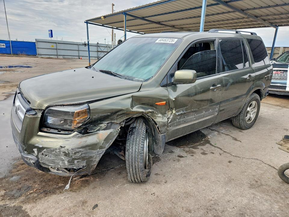 68463726 :رقم المزاد ، 5FNYF187X6B026480 vin ، 2006 Honda Pilot مزاد بيع