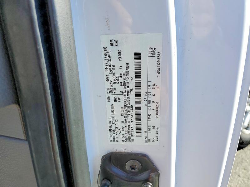 Продаж на аукціоні авто 2019 Ford F150, vin: 1FTEX1EP1KKF19420, номер лоту: 69405706