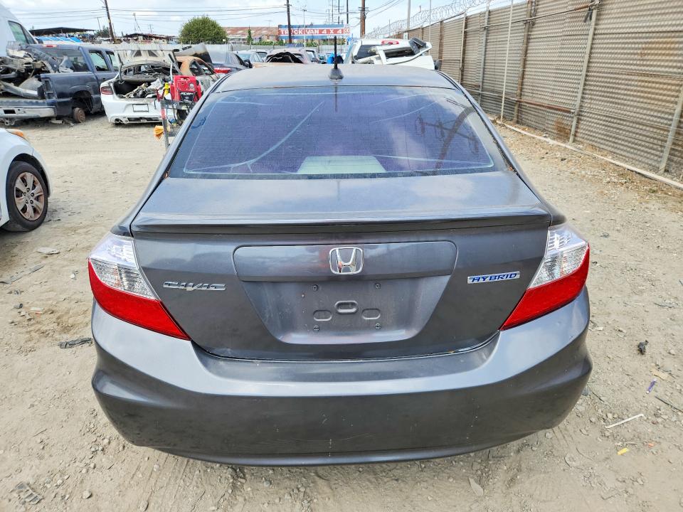 70016696 :رقم المزاد ، JHMFB4F27CS005868 vin ، 2012 Honda Civic مزاد بيع