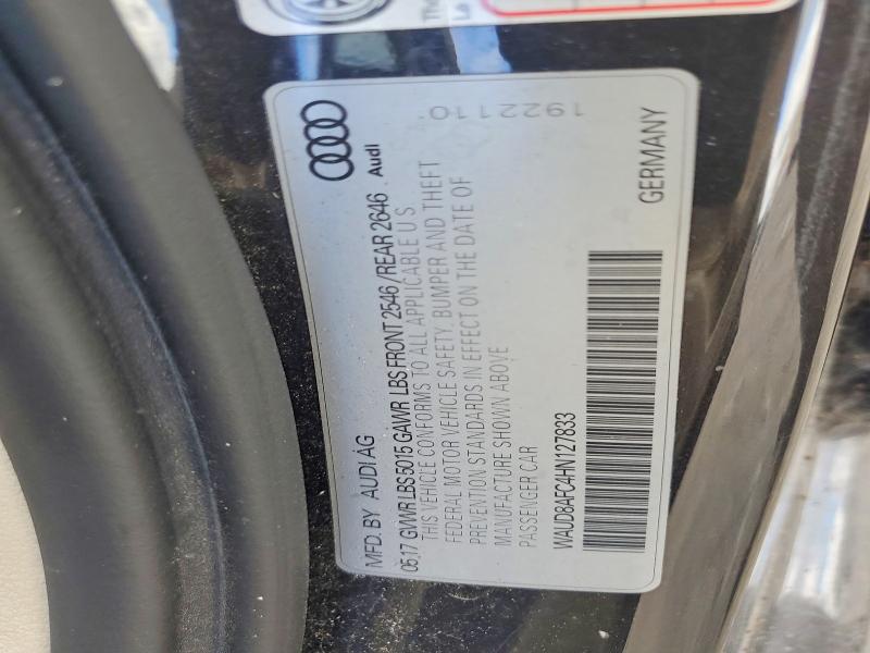 Продаж на аукціоні авто 2017 Audi A6, vin: WAUD8AFC4HN127833, номер лоту: 67732116