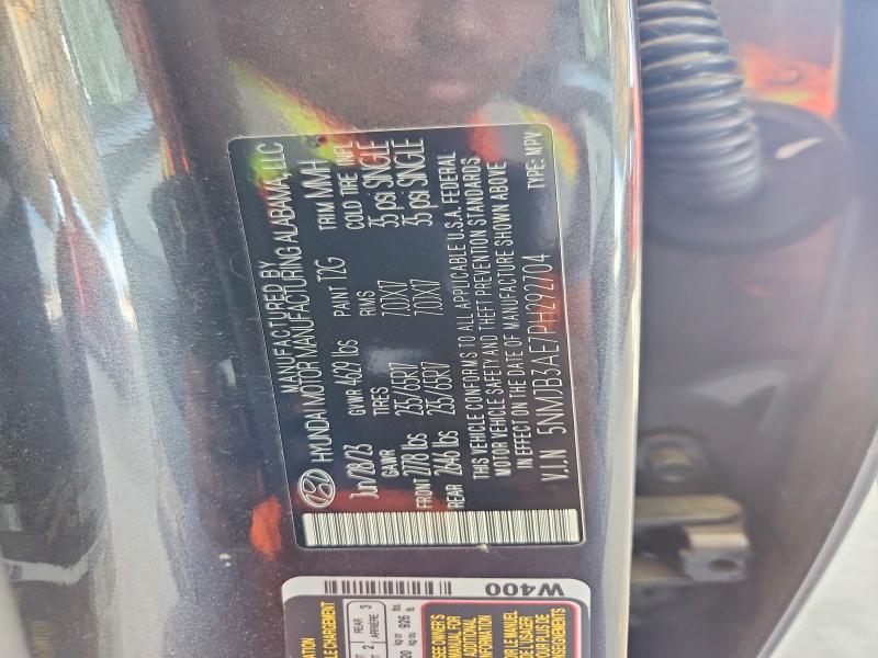 2023 Hyundai Tucson მანქანა იყიდება აუქციონზე, vin: 5NMJB3AE7PH292704, აუქციონის ნომერი: 69505936