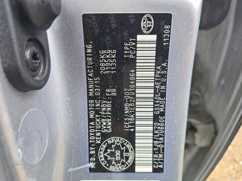 Продажа на аукционе авто 2015 Toyota Avalon, vin: 4T1BK1EB2FU164964, номер лота: 68234376