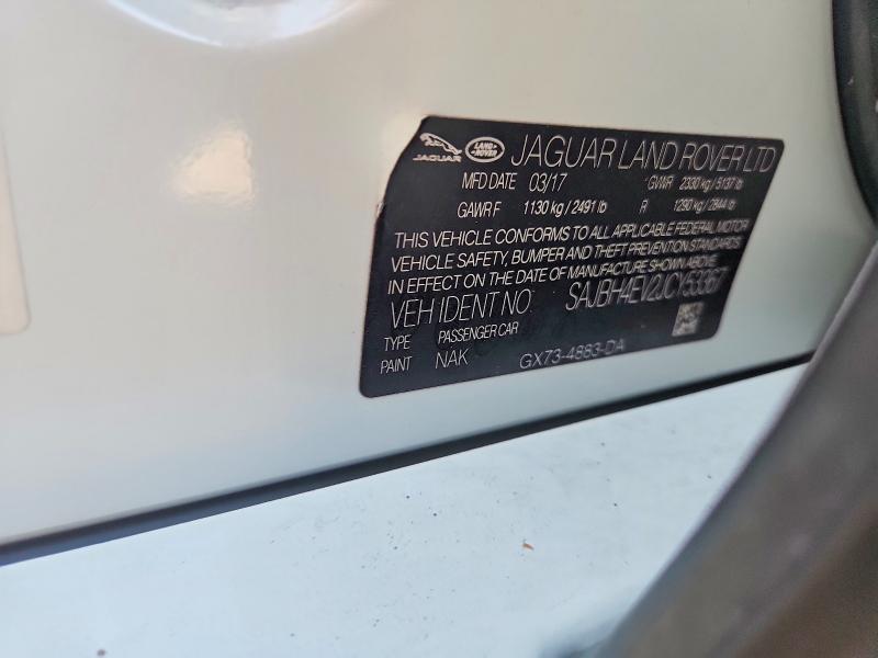 Auction sale of the 2018 Jaguar Xf, vin: SAJBH4EV2JCY53367, lot number: 68102596